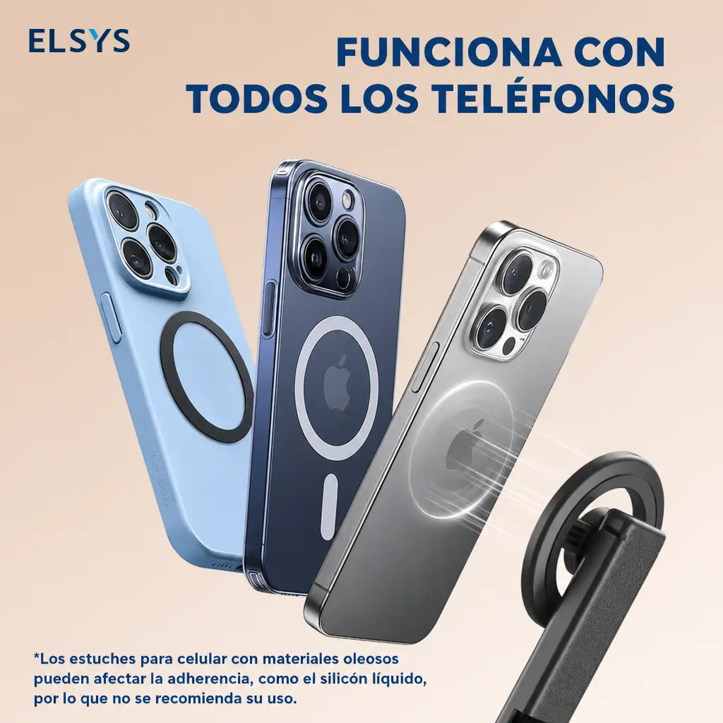 Bastón selfie magnético 4 en 1 con control Bluetooth, trípode estable y rotación 360° para fotos con celular en viajes grupales