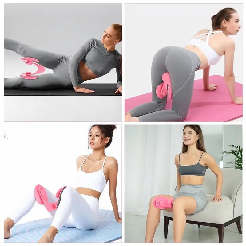 Ejercitador de Muslos y Piernas, Tonificador de Entrepierna, Entrenador de Glúteos, Recuperación de Suelo Pélvico para Mujeres, Equipo de Fitness Portátil para Casa, Accesorios de Entrenamiento de Fuerza para Hombre y Mujer