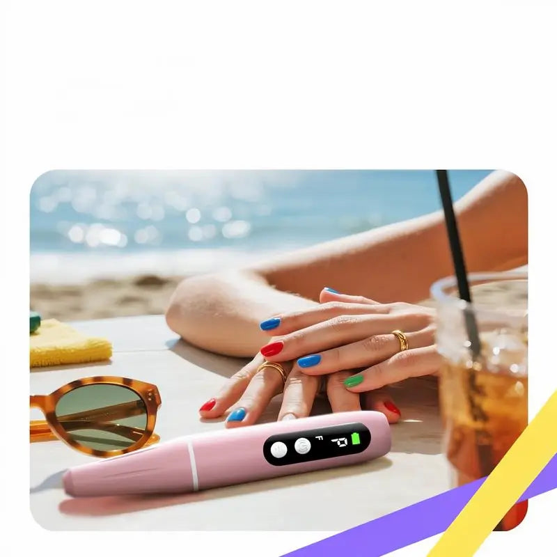 Torno para Uñas Eléctrico Recargable 20,000 RPM, Pulidora Portátil con Kit de Lijado para Manicura y Pedicura, Lima Inalámbrica Ligera para Uñas Acrílicas