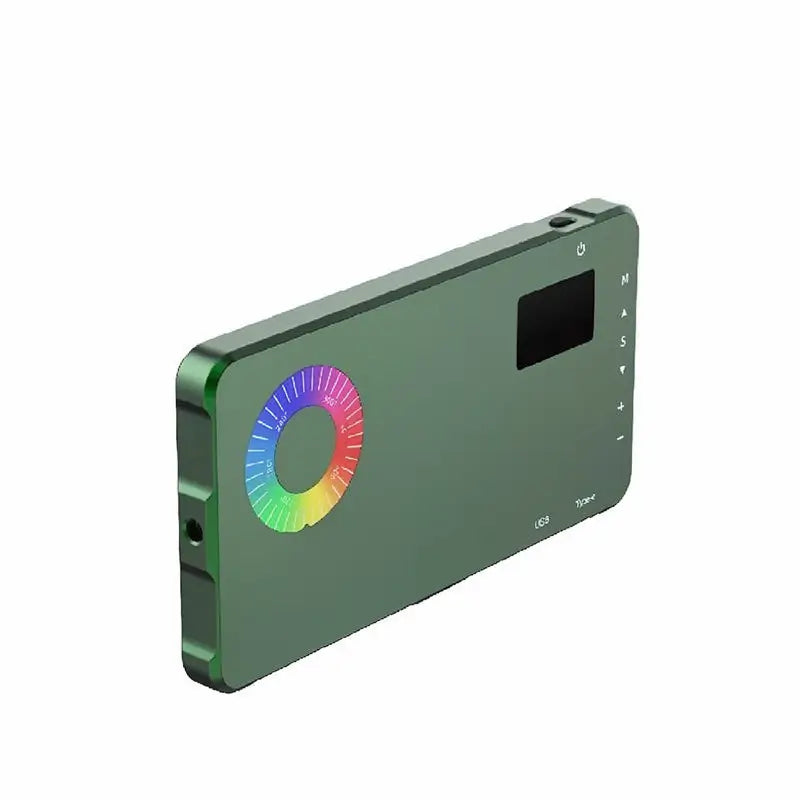 Lámpara de Fotografía Recargable USB, Luz RGB con Cambio de Color, Iluminación Portátil para Cámara, Luz para Selfie de Viaje, Ideal para Streaming y Vlogs, Accesorios para Cámara