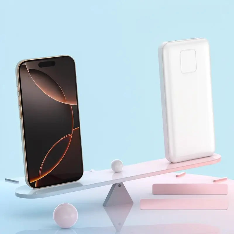 Paquete de 2 Baterías Portátiles de 10000mAh, Carga Rápida de 22.5W, Power Bank con Pantalla Digital para Celular y Tableta, Regalo Ideal