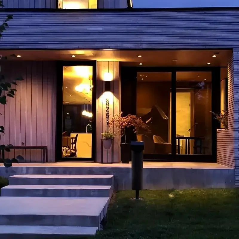 Letrero LED Solar de Números para Casa con Estaca, Placa de Dirección Impermeable con 2 Modos de Iluminación, Señalización de Acrílico para Exterior y Jardín