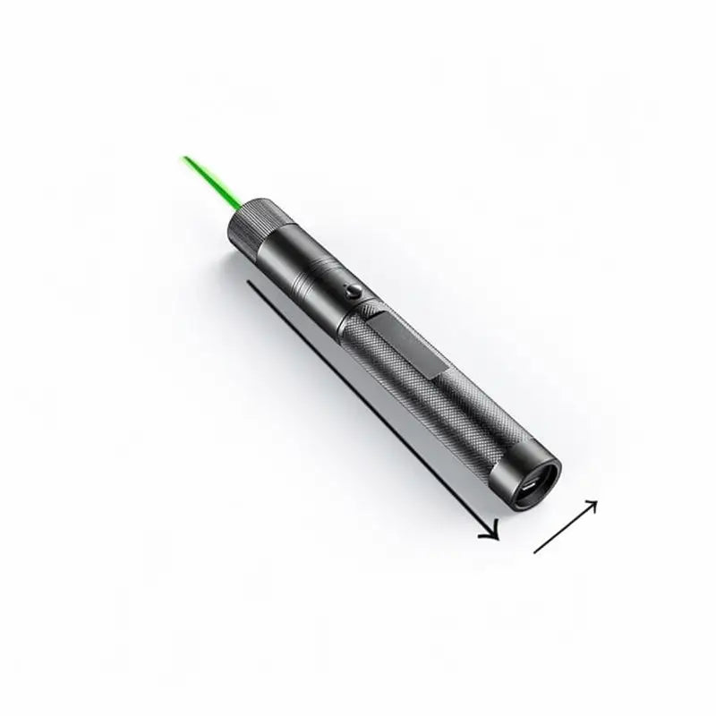 Puntero Láser Verde Recargable de Largo Alcance para Presentaciones, Pantallas TV/LED/LCD, Juguete para Gatos, Uso en Oficina, Astronomía y Construcción