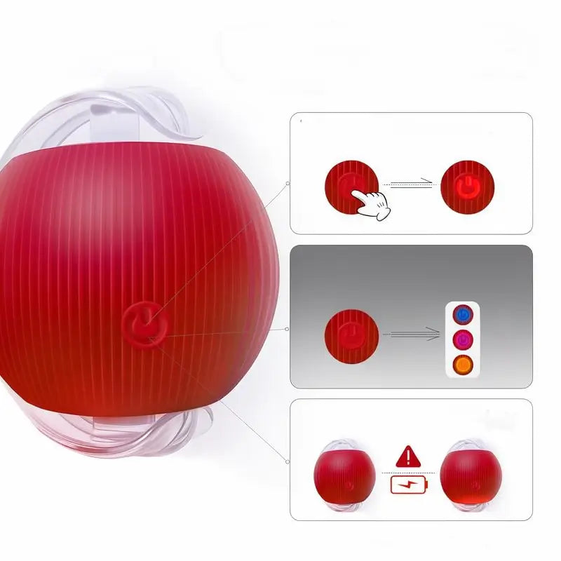 Juguete Interactivo para Gato y Perro con 2 Colas Adicionales, Pelota Giratoria y Accesorios para Mascota