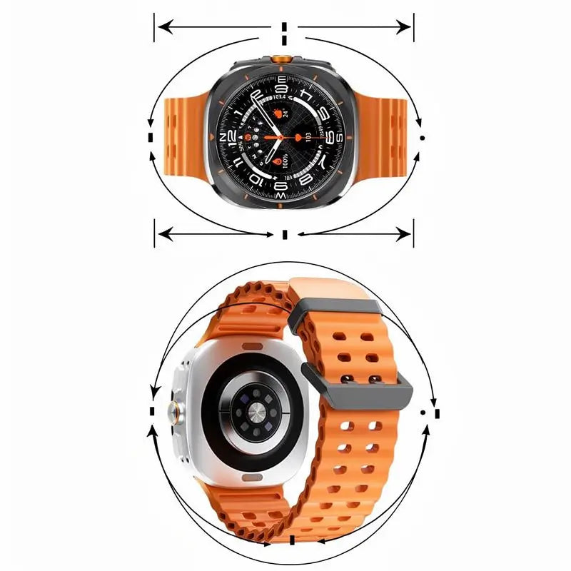 Smartwatch Deportivo con Pantalla HD, Monitoreo de Ritmo Cardíaco y SpO2 - Estilo Moderno y Resistente