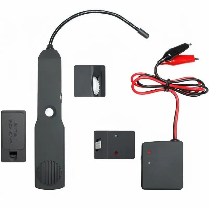 Rastreador de Cortocircuitos y Circuitos Abiertos Automotriz, Probador de Fallas Eléctricas de CC Menor a 42V, Localizador de Cables y Generador de Tonos para Vehículos
