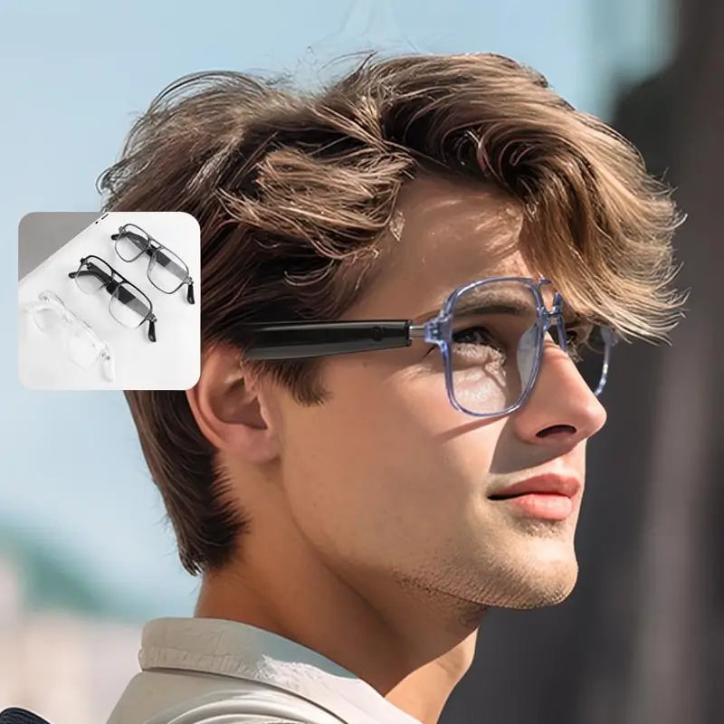 Lentes Inteligentes Inalámbricos con Armazón en Degradado, Micas Polarizadas con Autotintado, Audio Bluetooth, Micrófono y Altavoz Integrados, para Deporte y Exterior, Unisex, Resistentes al Agua