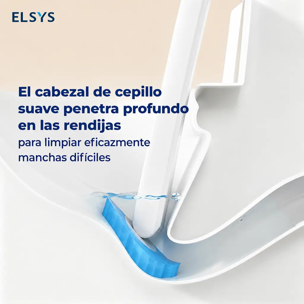 Cepillo desechable para baño con 24 repuestos aromáticos y soporte de pared para limpiar WC, lavabo, tina y mingitorio sin tocar cabezal