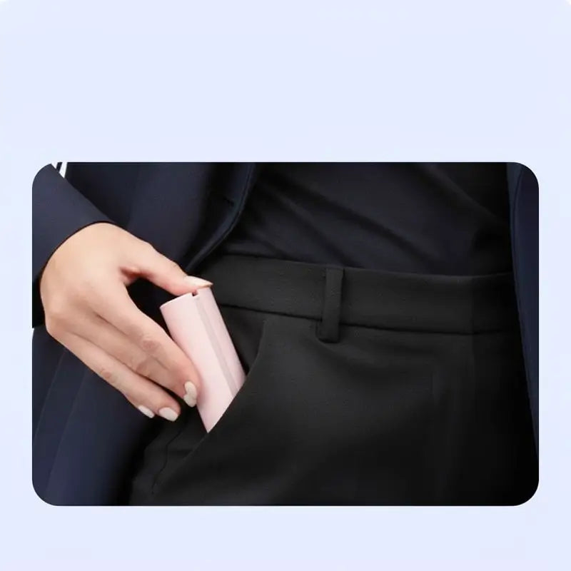 Paquete de 2 Calentadores de Manos Recargables, Portátiles de Bolsillo, Regalo Navideño para Actividades al Aire Libre, Cacería, Camping y Esquí