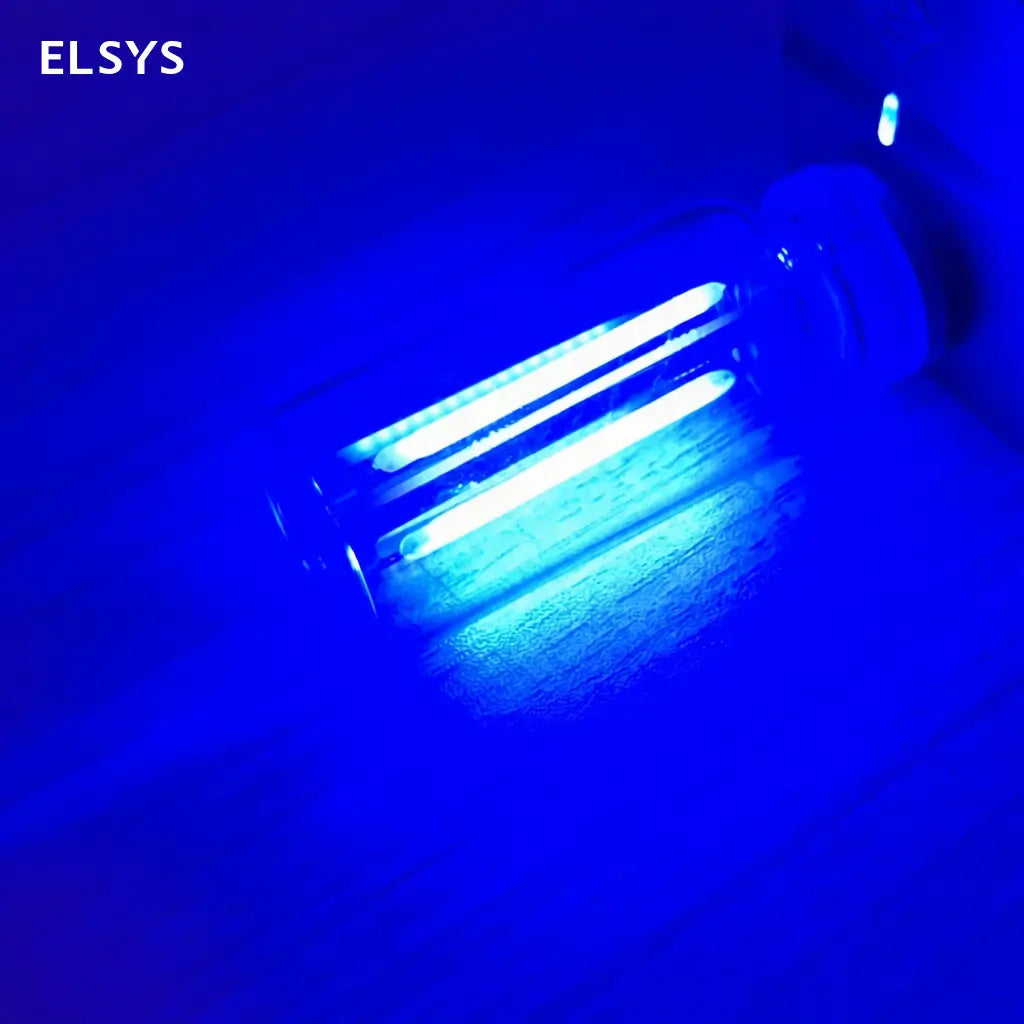Lámpara LED USB táctil regulable con doble filamento para ambiente decorativo en auto, recámara o escritorio de noche y lectura suave