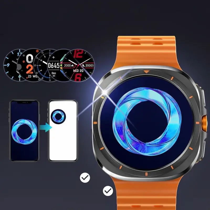 Smartwatch Deportivo con Pantalla HD, Monitoreo de Ritmo Cardíaco y SpO2 - Estilo Moderno y Resistente