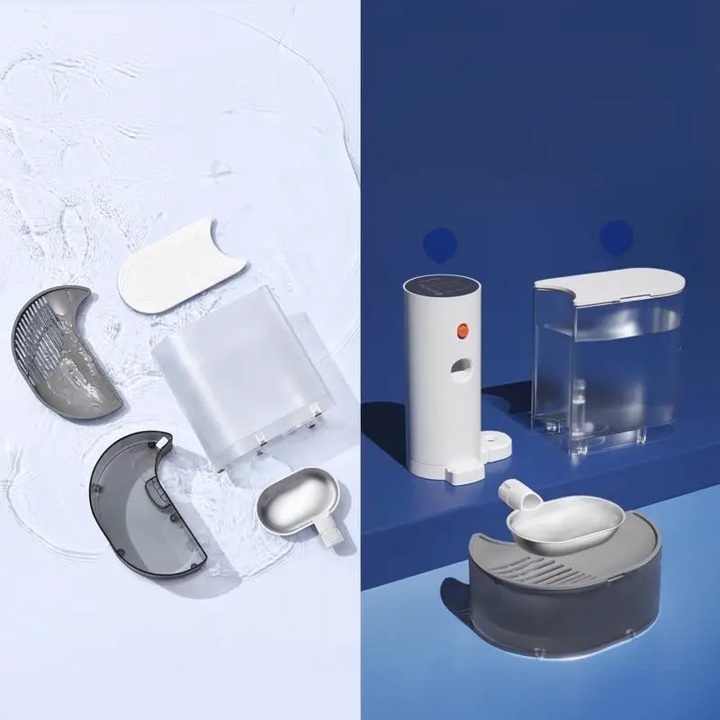 Fuente de Agua Inteligente para Mascotas, Bebedero Automático de Acero Inoxidable para Perros y Gatos, Accesorios de Hidratación