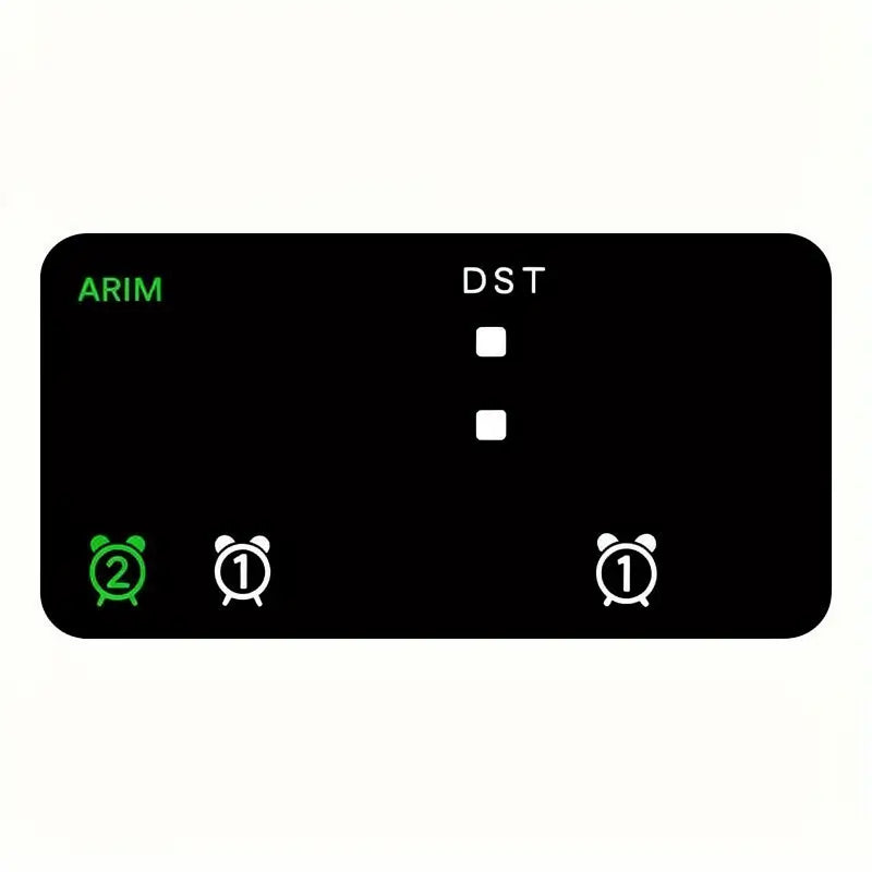 Reloj de Pared Digital Grande con Pantalla LED, Fecha y Temperatura, Temporizador, Regalo Ideal para Adultos Mayores, Decoración para Sala o Recámara