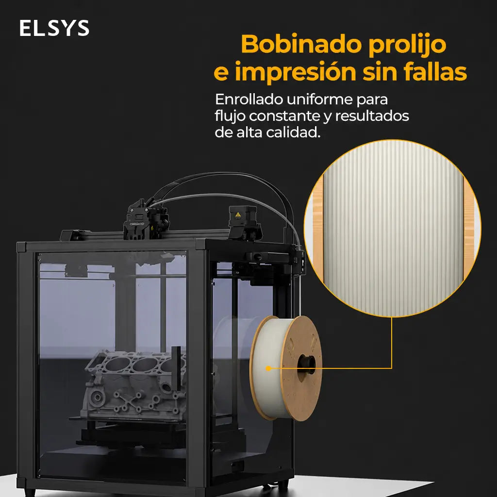 Filamento para impresora 3D 1.75 mm de 1 kg, PLA PETG TPU ABS y más, para modelos, figuras y piezas FDM precisas