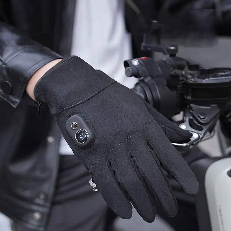Guantes Térmicos para Pantalla Táctil - Calentadores de Manos Recargables y Portátiles para Ciclismo y Actividades al Aire Libre