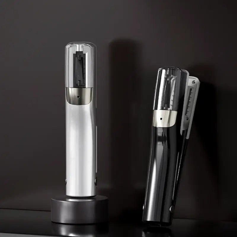 Recortadora de Cabello Automática, Rasuradora Eléctrica Recargable en Forma de C, Kit Profesional para el Cuidado del Cabello, Regalo para el Día del Padre, Uso en Casa