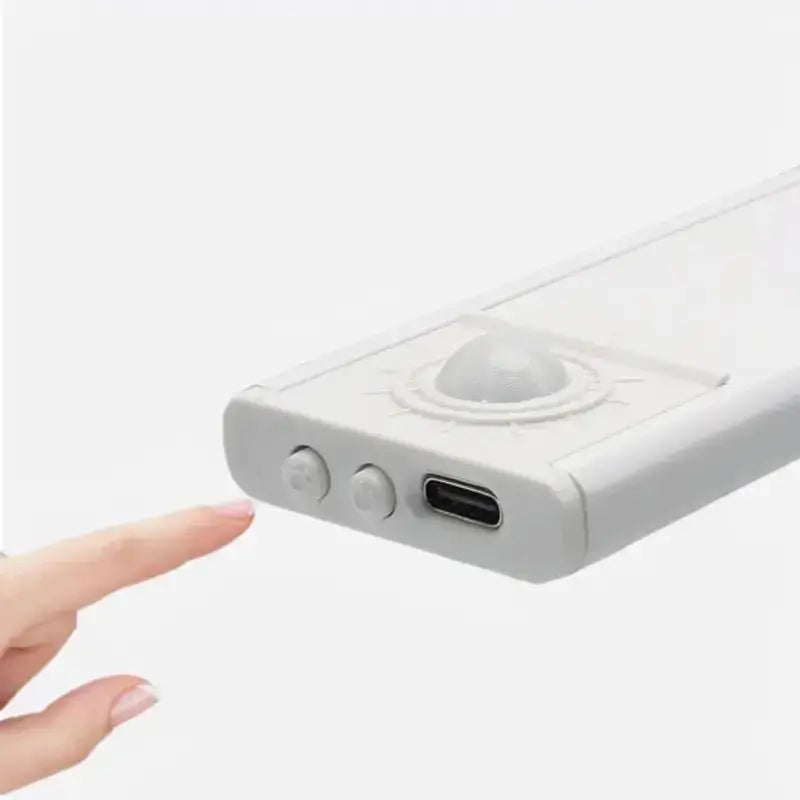 Lámpara con Sensor de Movimiento, Luz LED Recargable USB, Iluminación Inalámbrica para Cocina, Gabinetes y Clóset