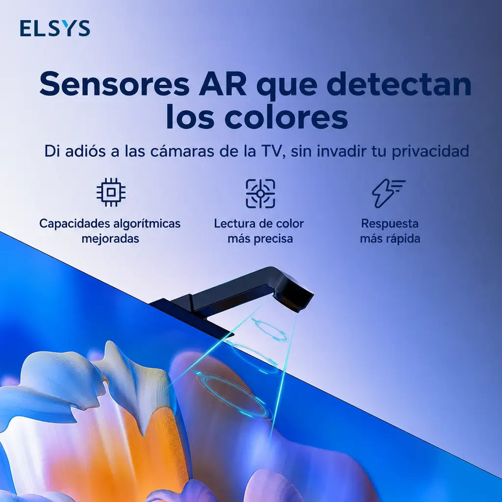 Tira de luces LED RGB para TV 55 a 65 pulgadas con sincronización de pantalla y música para cine en casa y gaming envolvente