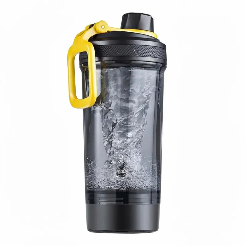 Botella Mezcladora Eléctrica para Proteína - Vaso Mezclador Inteligente, Diseño Antiderrames, Vaso Recargable USB para Batidos y Sustitutos de Comida, Tritan Sin BPA, 710ml