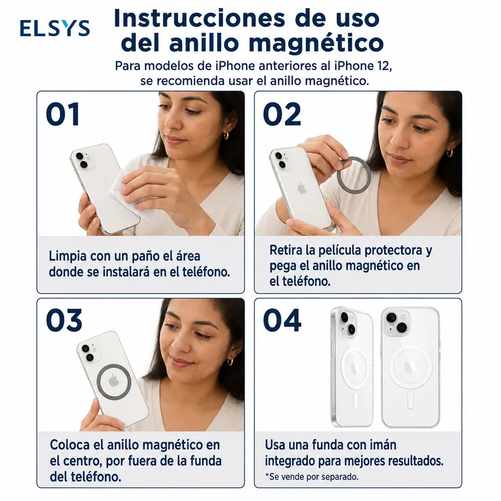 Power bank magnético 5000mAh con carga inalámbrica rápida para iPhone 12 a 17, ideal para mochila, escuela, viajes y oficina