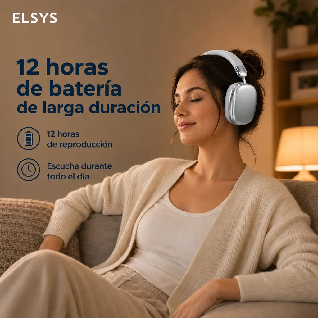 Audífonos Bluetooth 5.3 con cancelación de ruido, sonido HIFI y micrófono para gaming, música y llamadas en celular iPhone y Android