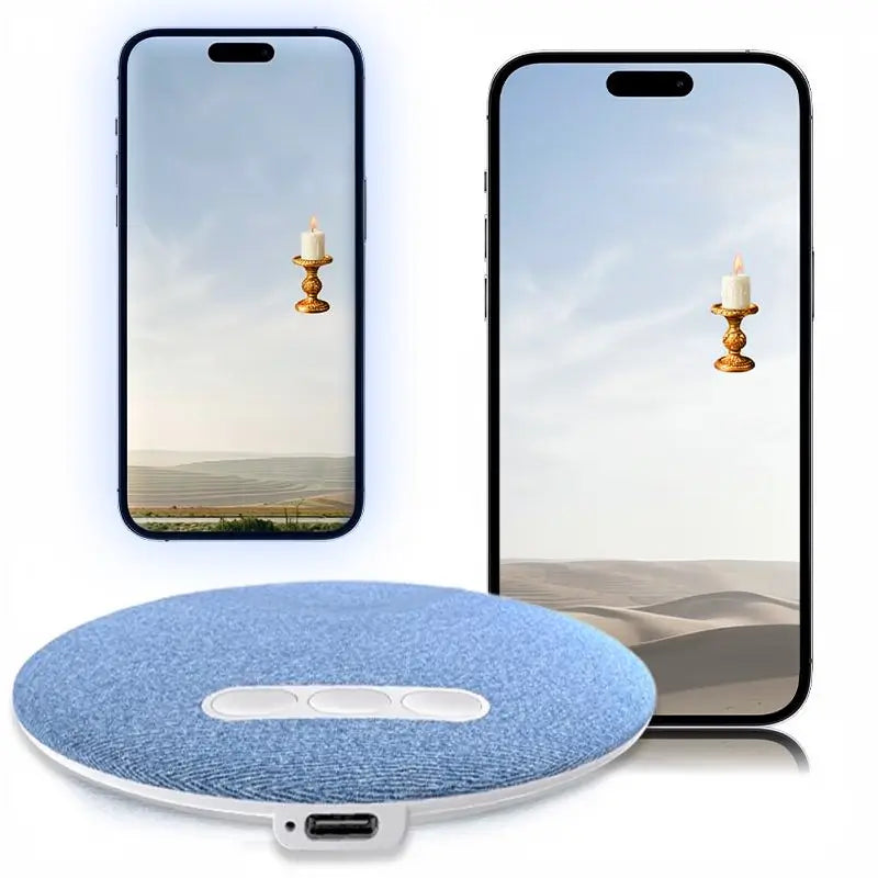 Bocina para Almohada Ultra Delgada con Bluetooth 6.0, Ruido Blanco 3D y Sonido Inmersivo Suave, Altavoz de Sueño para Música y Audiolibros, Sin Audífonos, Compatible con Android e iOS