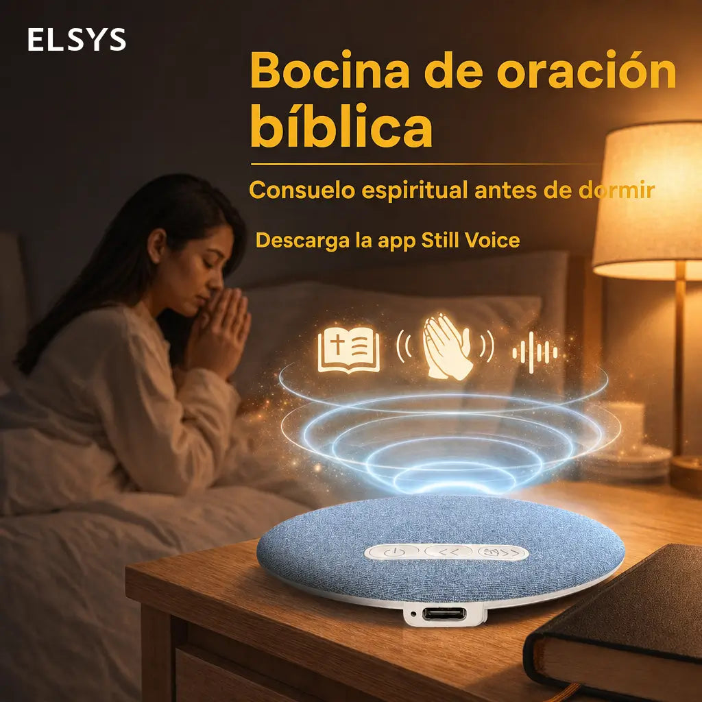 Bocina Bluetooth para almohada S-1 ultradelgada con ruido blanco y temporizador para dormir sin audífonos cómodamente