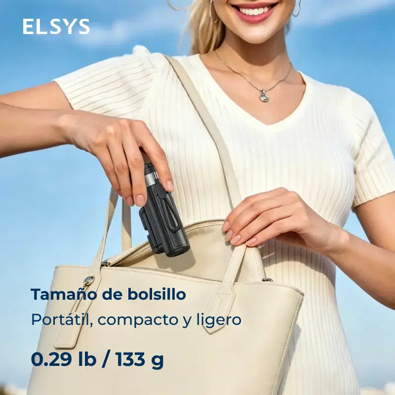 Mini selfie stick 4 en 1 con tripié Bluetooth, giro 360° y control remoto para selfies, vlogs, videollamadas y fotos en cualquier lugar