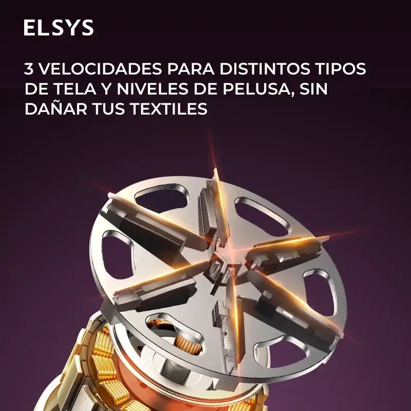 Removedor de pelusa eléctrico recargable con 3 velocidades, pantalla LED y cuchillas de 6 hojas para ropa, suéteres, muebles y tapicería