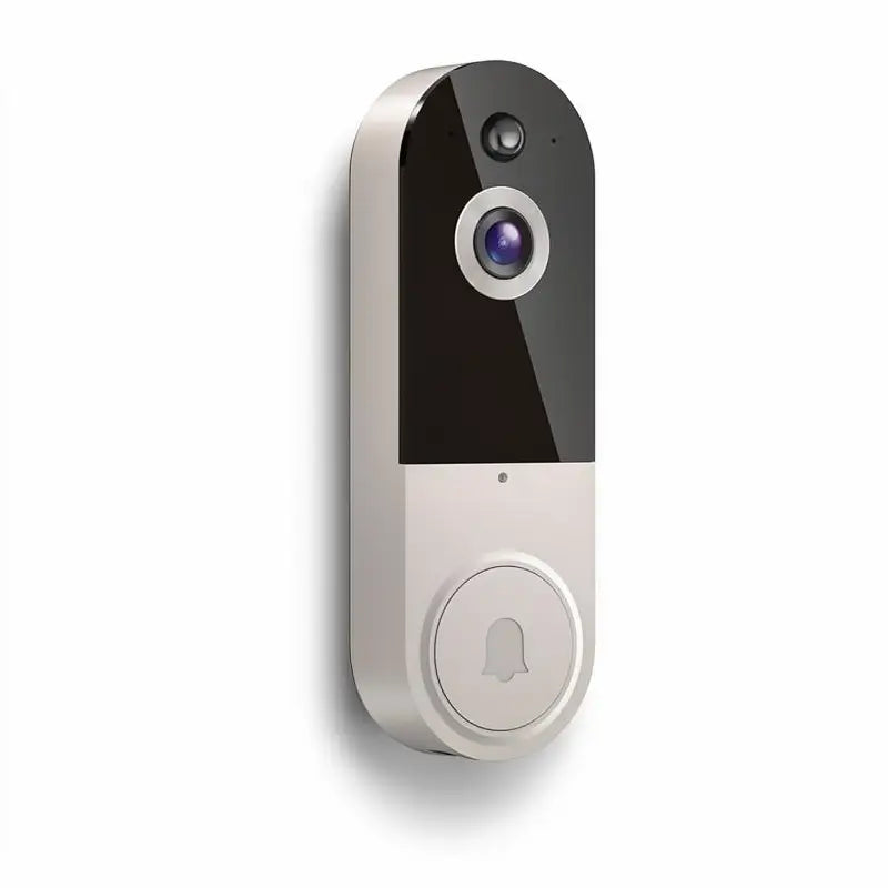 Video Timbre con Cámara Inalámbrico, WiFi Inteligente 1080P, Audio de Dos Vías, Detección Humana con IA, Visión Nocturna y Almacenamiento en la Nube, a Batería