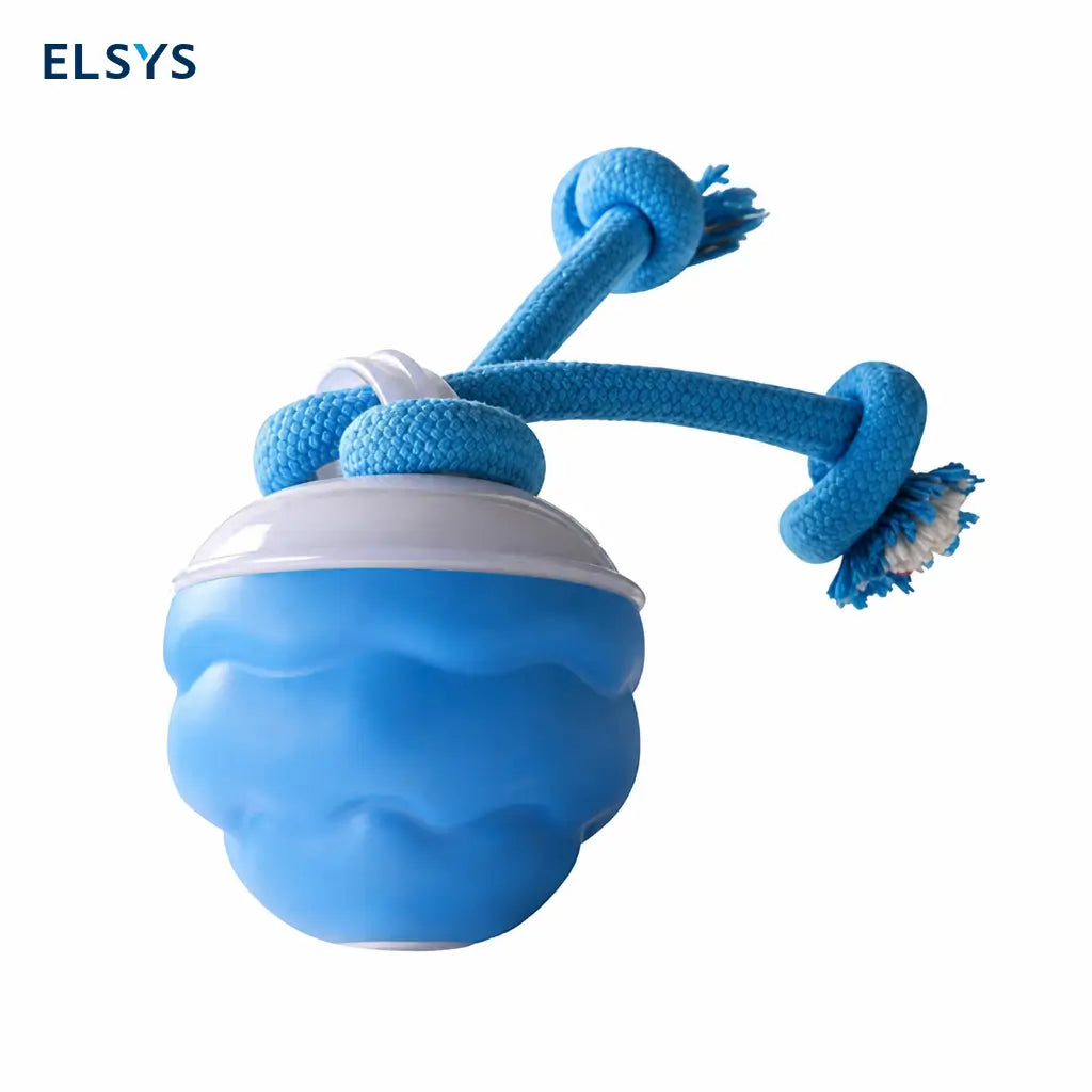 Pelota interactiva para perro y gato con movimiento, sonido y carga USB para juego diario, entrenamiento activo y compañía en casa