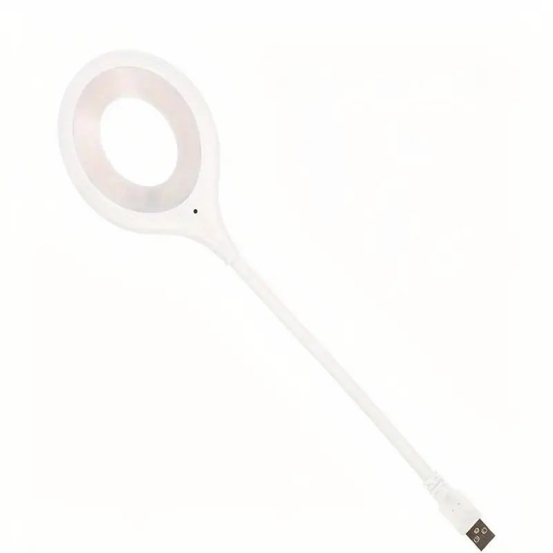 Lámpara LED USB con Control de Voz y Cuello de Cisne Flexible para Lectura, Luz de Noche Inteligente para Recámara, Oficina y Estudio