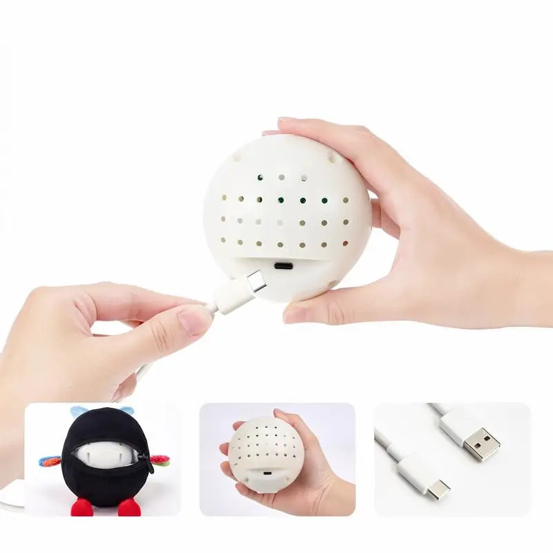 Juguete para Bebé de 6 a 12 Meses - Abeja de Peluche Musical que Gatea y Baila, Interactiva con 48 Canciones y Función de Repetir Voz, Ideal para Tummy Time y Estimulación Temprana