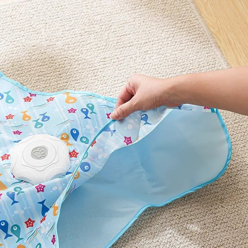 Juguete de Caza con Cubierta para Gatos, Plataforma Giratoria Eléctrica Automática para Mascotas con Diseño de Juego Independiente para Alivio de Estrés