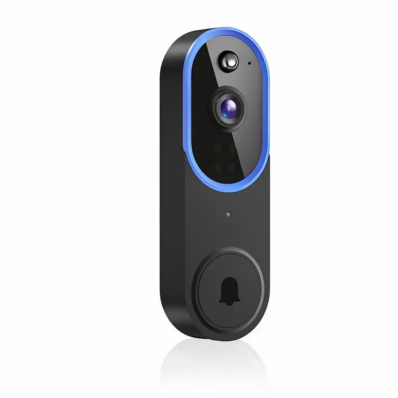 Cámara de Timbre de Video Inalámbrico, Timbre de Seguridad Inteligente, 1080P, Detección de Humanos con IA, Visión Nocturna, Alerta Instantánea, Audio Bidireccional, Solo WiFi 2.4G, Instalación Sencilla con Batería Recargable y Almacenamiento en la Nube