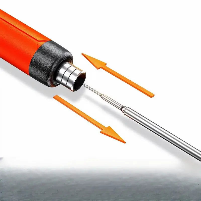 Cautín Eléctrico Portátil con Pantalla LCD y Temperatura Ajustable, Kit de Soldadura con Estuche de Almacenamiento, Herramienta de Soldadura para Electrónica