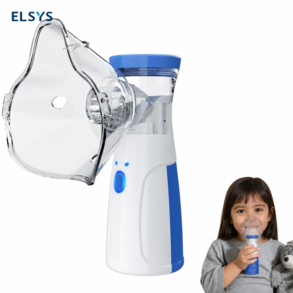 Nebulizador portátil USB con partículas micrométricas, pantalla táctil y función autolimpieza para uso familiar en casa u oficina