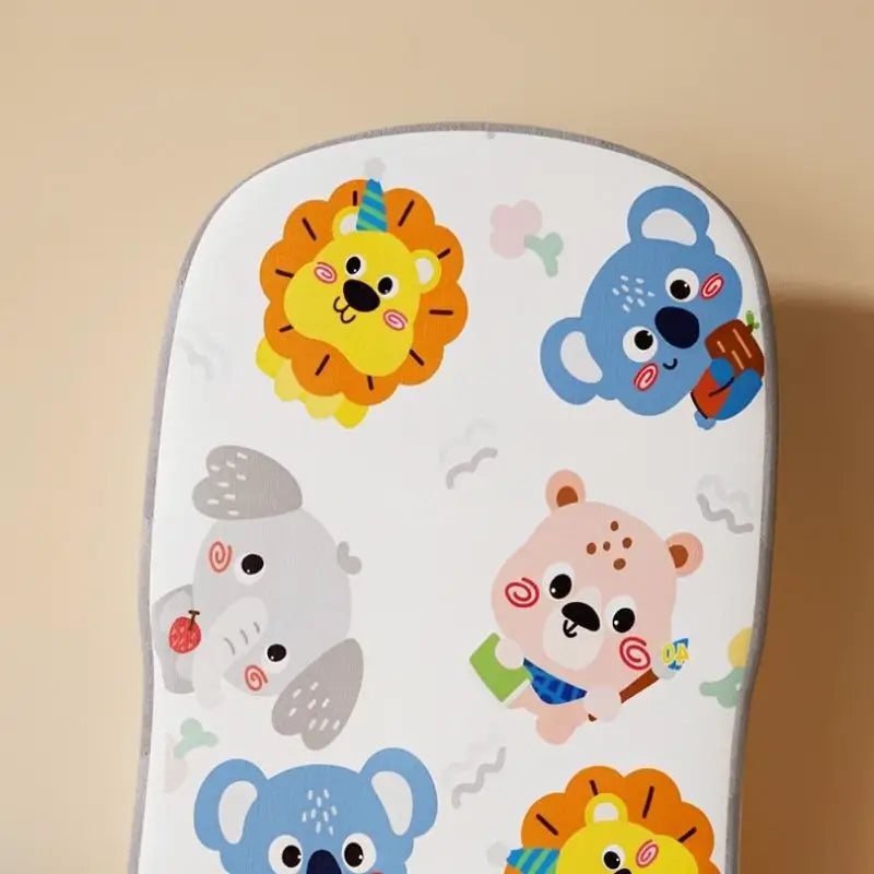 Tapete de Juego Educativo Colorido para Bebés con Piano Musical y Juguetes Colgantes, Alfombra de Poliéster Lavable