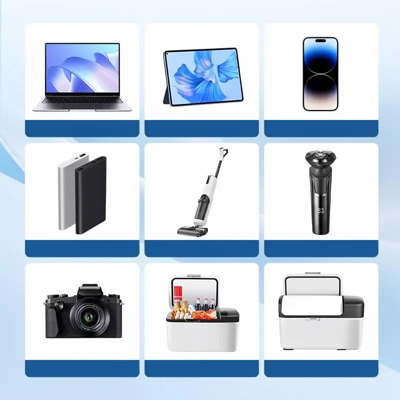 Inversor de Corriente para Auto y Camión 12V-24V a 220V con Chip Inteligente y Carga Rápida QC3.0 para Laptops, Tablets y Celulares, Incluye Puertos USB y Adaptador Carplay Inalámbrico