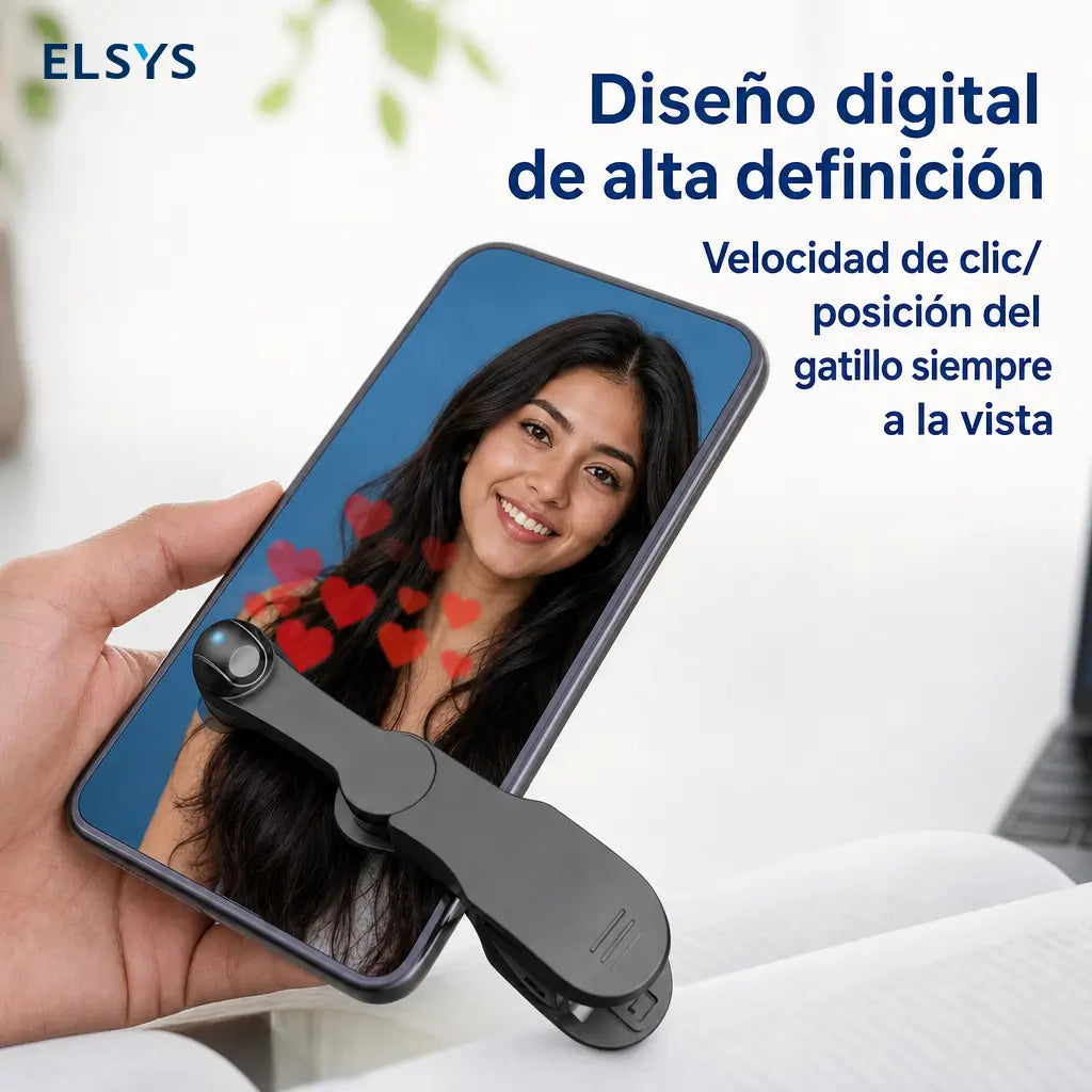 Soporte USB para celular con auto toque, rotación 180° y hasta 99 clics por minuto para juegos y transmisiones en vivo cómodas