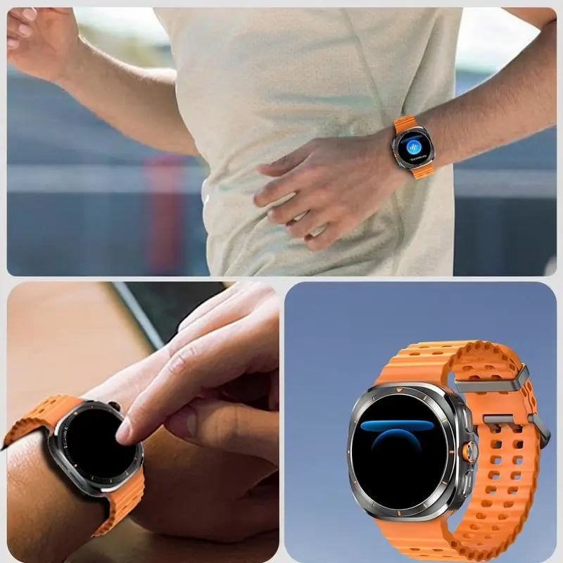 Smartwatch Deportivo con Pantalla HD, Monitoreo de Ritmo Cardíaco y SpO2 - Estilo Moderno y Resistente