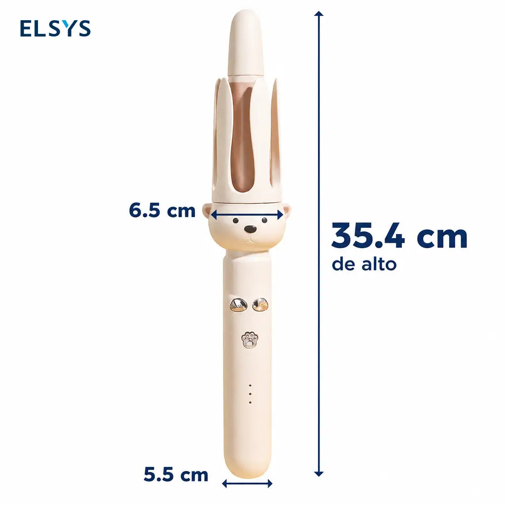 Rizador automático de cabello 32 mm con iones negativos y calentamiento rápido para ondas suaves fáciles en casa diarias