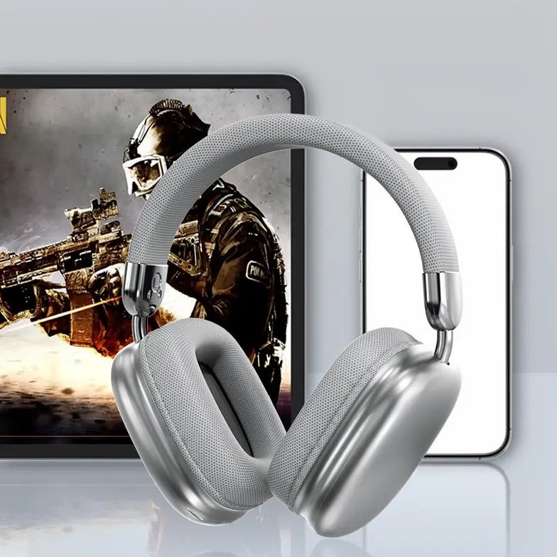 Audífonos Inalámbricos Bluetooth con Micrófono y Cancelación de Ruido - Ideales para Gaming y Música en Dispositivos Móviles