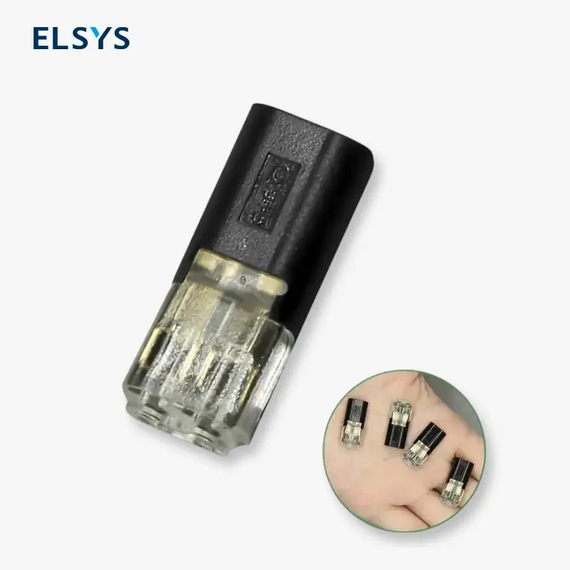 Conectores rápidos LED de 2 pines, 20 piezas sin herramientas con bloqueo seguro para tiras de luz LED y cableado automotriz DIY