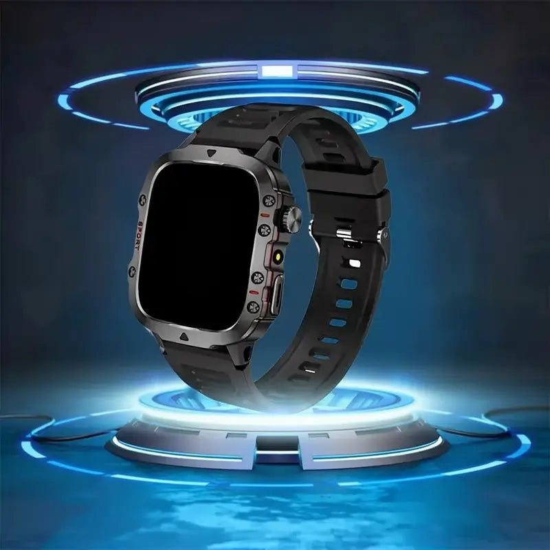 Nuevo Smartwatch para Hombre y Mujer, Llamadas Inalámbricas y SMS, Múltiples Modos Deportivos, Monitor de Actividad Física, Compatible con iPhone y Android