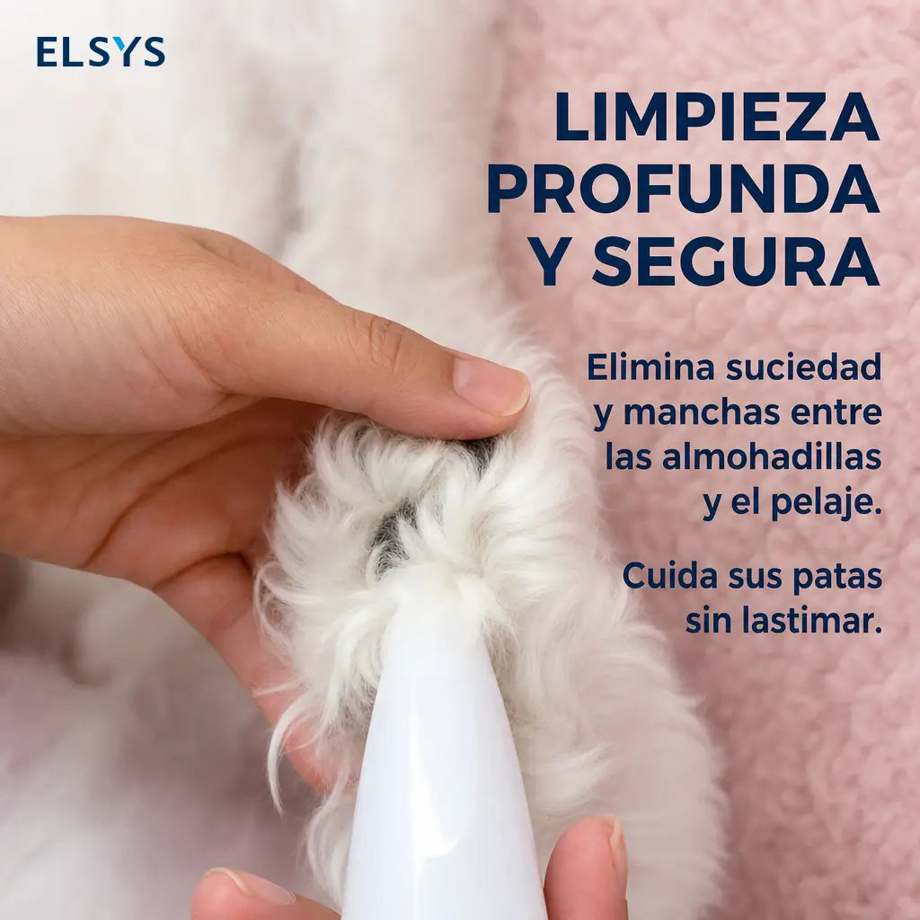 Rasuradora recargable para mascotas con luz LED, corte silencioso de precisión para patitas, cara y orejas de perros y gatos pequeños