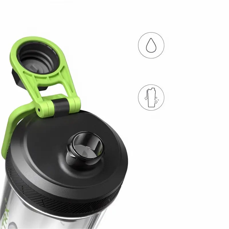 Botella Mezcladora Eléctrica para Proteína - Vaso Mezclador Inteligente, Diseño Antiderrames, Vaso Recargable USB para Batidos y Sustitutos de Comida, Tritan Sin BPA, 710ml