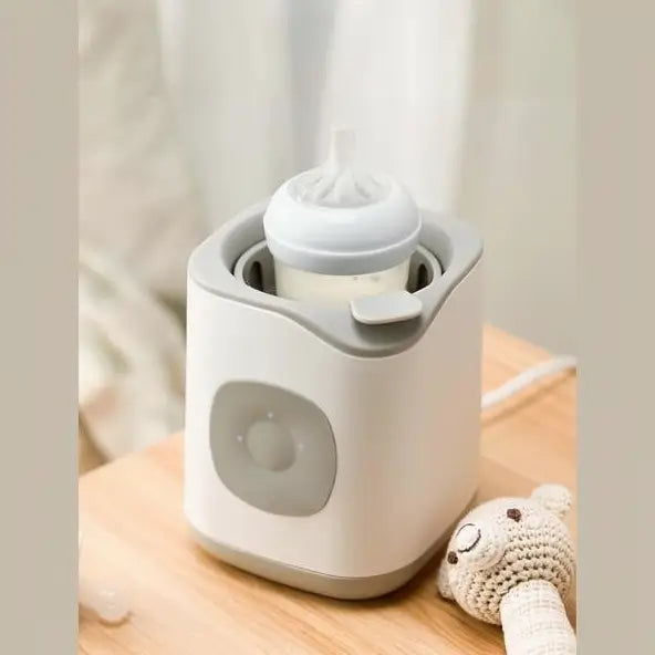 Calentador de Biberones Eléctrico para Leche Materna y Fórmula, Control de Temperatura Preciso, Función de Descongelado, Esterilizado y Calentador de Alimentos para Bebé