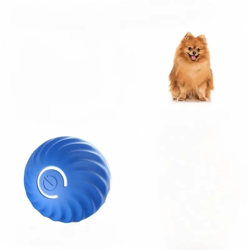 Pelota Vibratoria para Perro, Juguete con Movimiento Automático para Mascotas, Recargable USB (Tamaños: 5.2 cm / 6.8 cm / 8 cm)