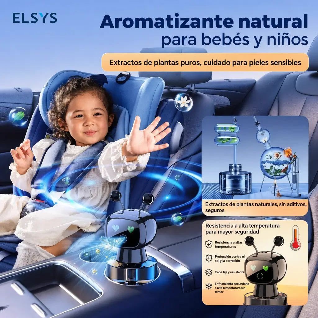 Difusor aromatizante inteligente para auto con sensor IA, spray USB recargable y fragancia cologne para casa y viajes de uso diario